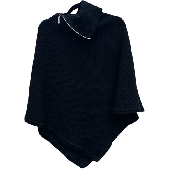 ❌❌❌Michael Kors Black Knit Poncho - Picture 5 of 14